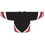 Athletic Knit H550C-BUF702C Pro Hockey Jersey - 2022 Buffalo Alt Black - Rear