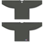 Athletic Knit H6000-037 Practice Hockey Jersey - Graphite - Full