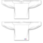 Athletic Knit H6100-217 League Hockey Jersey - White/Navy - Full