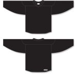 Athletic Knit H6250-001 Practice Hockey Jersey - Black - Full