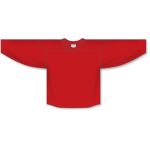 Athletic Knit H6250-005 Practice Hockey Jersey - Red - Front