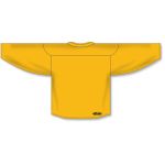 Athletic Knit H6250-060 Practice Hockey Jersey - Tuscan Gold - Rear