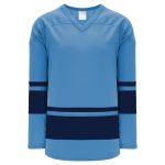 Athletic Knit H6400-232 League Hockey Jersey - Sky/Navy - Primary