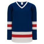 Athletic Knit H6500-764 League Hockey Jersey - Navy/White/Red - Primary