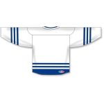 Athletic Knit H8000-207 Select Hockey Jersey - White/Royal - Rear