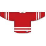 Athletic Knit H8000-208 Select Hockey Jersey - Red/White - Rear