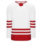 Athletic Knit H8000-209 Select Hockey Jersey - White/Red - Primary