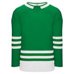 Athletic Knit H8000-210 Select Hockey Jersey - Kelly/White - Primary