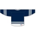 Athletic Knit H8000-216 Select Hockey Jersey - Navy/White - Rear