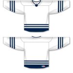 Athletic Knit H8000-217 Select Hockey Jersey - White/Navy - Full