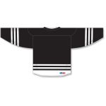 Athletic Knit H8000-221 Select Hockey Jersey - Black/White - Rear