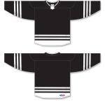 Athletic Knit H8000-221 Select Hockey Jersey - Black/White - Full