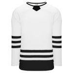 Athletic Knit H8000-222 Select Hockey Jersey - White/Black - Primary