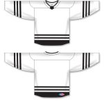 Athletic Knit H8000-222 Select Hockey Jersey - White/Black - Full