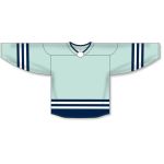 Athletic Knit H8000-421 Select Hockey Jersey - Ice Blue/Navy/White - Front