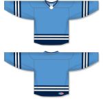 Athletic Knit H8000-475 Select Hockey Jersey - Sky/Navy/White - Full