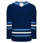 Athletic Knit H8000-761 Select Hockey Jersey - Navy/Sky/White - Primary