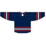 Athletic Knit H8000-764 Select Hockey Jersey - Navy/Red/White - Front