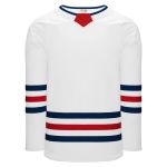Athletic Knit H8000-765 Select Hockey Jersey - White/Navy/Red - Primary