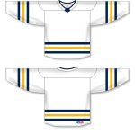 Athletic Knit H8000-767 Select Hockey Jersey - White/Navy/Tuscan Gold - Full