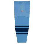 Athletic Knit HS2100-232 Lightweight Pro Hockey Socks - Sky/Navy - Primary