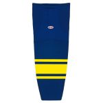 Athletic Knit HS2100-267 Lightweight Pro Hockey Socks - Royal/Maize - Primary
