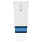 Athletic Knit HS2100-474 Lightweight Pro Hockey Socks - White/Navy/Sky - Primary