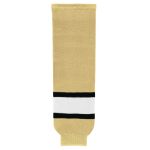 Athletic Knit HS630-281 Knitted Striped Hockey Socks - Vegas/Black/White - Primary