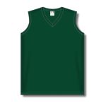 Athletic Knit LF635L-029 Women's Field Lacrosse Jersey - Dark Green - Front