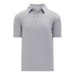 A1810 Apparel Polo Shirt - Heather Grey - Front
