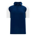 A1815 Apparel Polo Shirt - Navy/White - Front