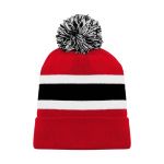 A1830 Hockey Toque - New Jersey Red - Front