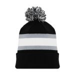 A1830 Hockey Toque - Old La Black - Front