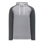 A1840 Apparel Sweatshirt - Heather Grey/Heather Charcoal - Front