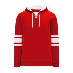 A1845 Apparel Sweatshirt - Red/White - Front