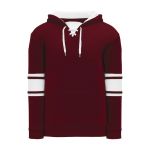 A1845 Apparel Sweatshirt - Maroon/White - Front