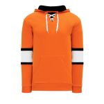 A1845 Apparel Sweatshirt - Orange/Black/White - Front