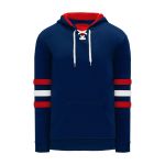 A1845 Apparel Sweatshirt - Navy/Red/White - Front