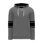 A1845 Apparel Sweatshirt - Heather Charcoal/Black - Front