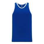 B1325 League Basketball Jersey - Royal/White - Front