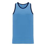 B1325 League Basketball Jersey - Sky/Navy - Front