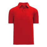 Athletic Knit A1810-005 Apparel Polo Shirt - Red - Primary