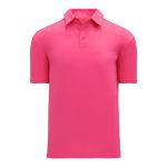 Athletic Knit A1810-014 Apparel Polo Shirt - Pink - Primary