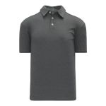 Athletic Knit A1810-021 Apparel Polo Shirt - Heather Charcoal - Primary