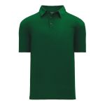 Athletic Knit A1810-029 Apparel Polo Shirt - Dark Green - Primary