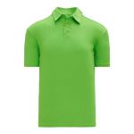 Athletic Knit A1810-031 Apparel Polo Shirt - Lime Green - Primary