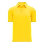 Athletic Knit A1810-055 Apparel Polo Shirt - Maize - Primary