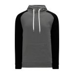 Athletic Knit A1840-930 Apparel Sweatshirt - Heather Charcoal/Black - Primary
