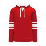 Athletic Knit A1845-208 Apparel Sweatshirt - Red/White - Primary