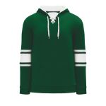 Athletic Knit A1845-260 Apparel Sweatshirt - Dark Green/White - Primary